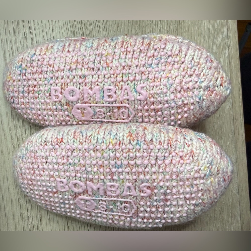 Knit Booties - Pink Multicolor - Picture 3 of 3